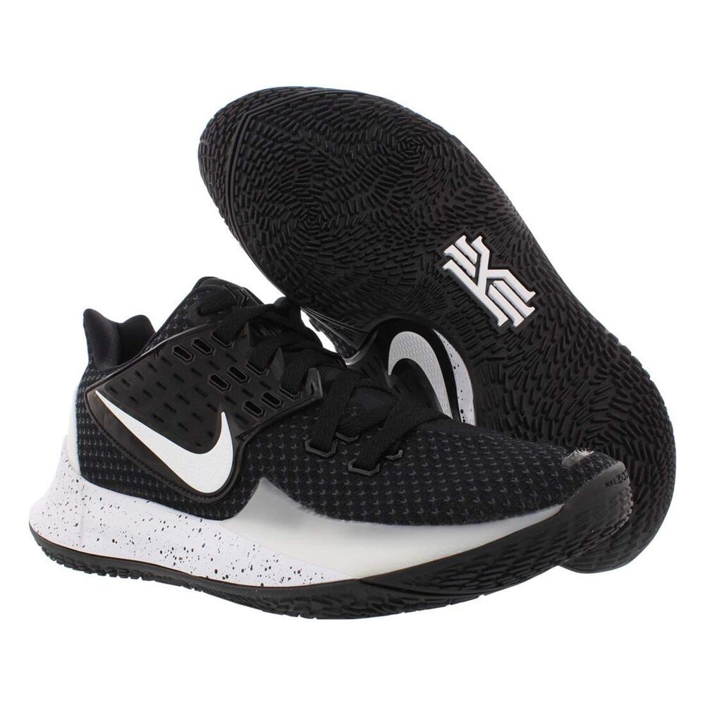 Nike Kyrie Low 2 Mens Basketball Shoes Black/White-White Size 9.5 M